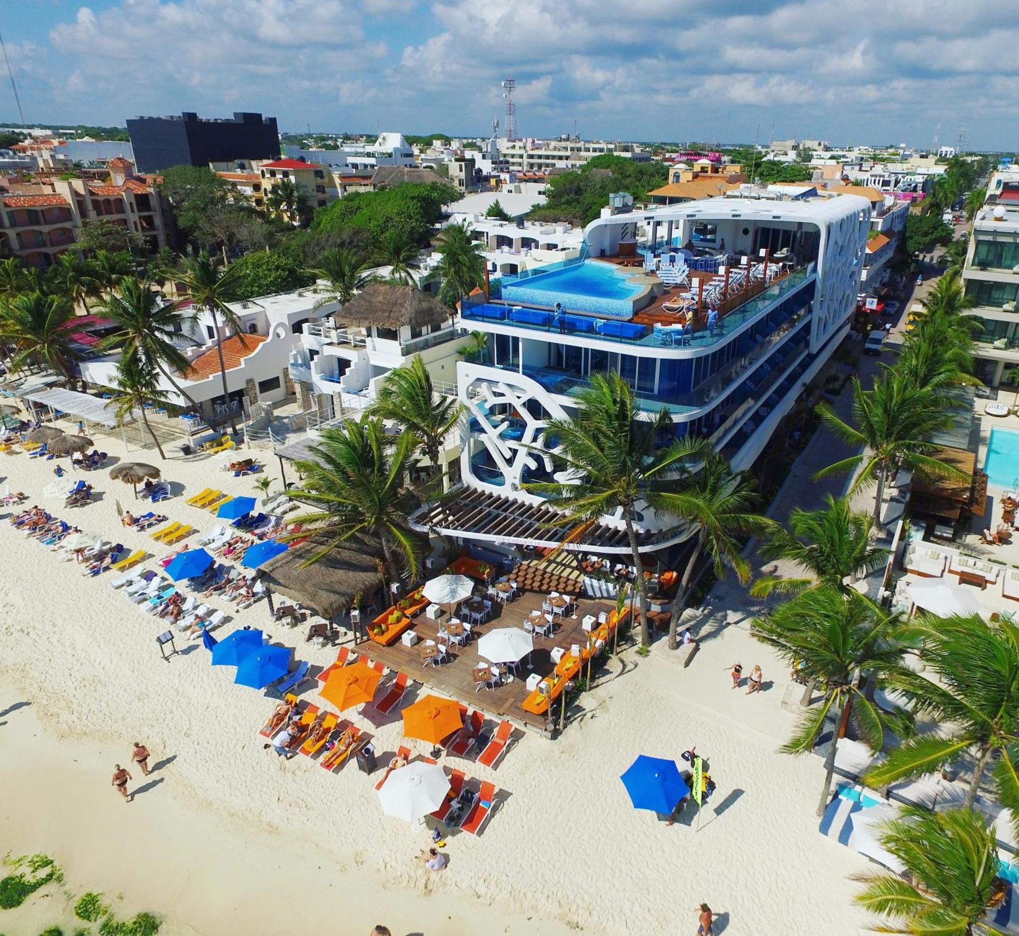 The Carmen Hotel - Ocean Front (Adults Only) بلايا ديل كارمن المظهر الخارجي الصورة